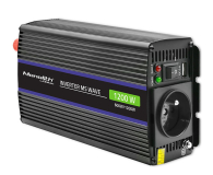 Qoltec Przetwornica napięcia 1200 MS Wave | 12V na 230V | 600/1200W - 1190372 - zdjęcie 2